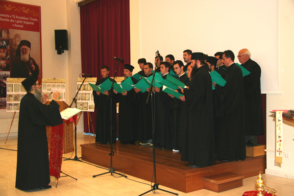 Tirane -Byzantine Music Evening